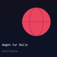 Wagen für Bälle
